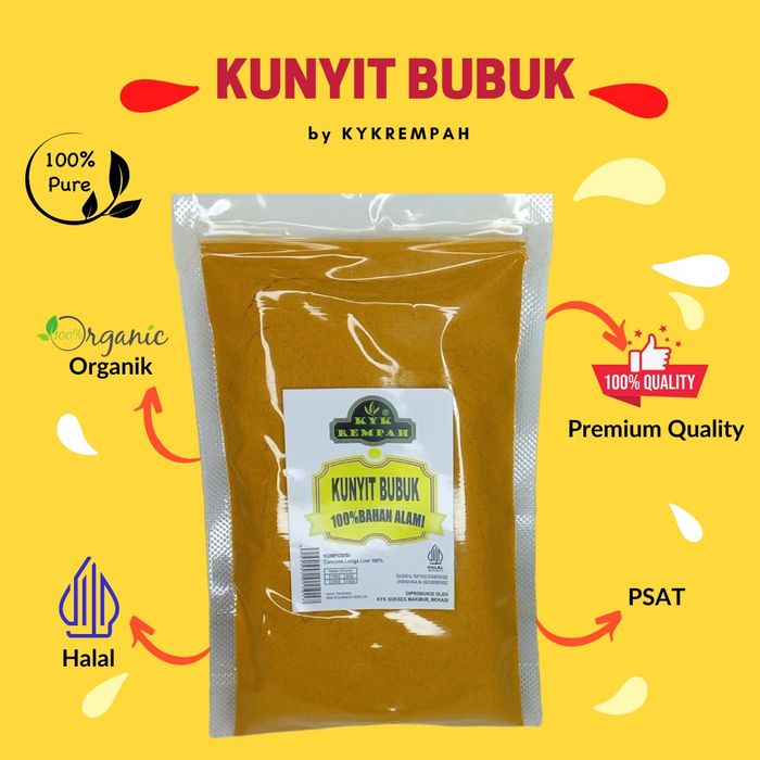 Kunyit Bubuk Murni 100g